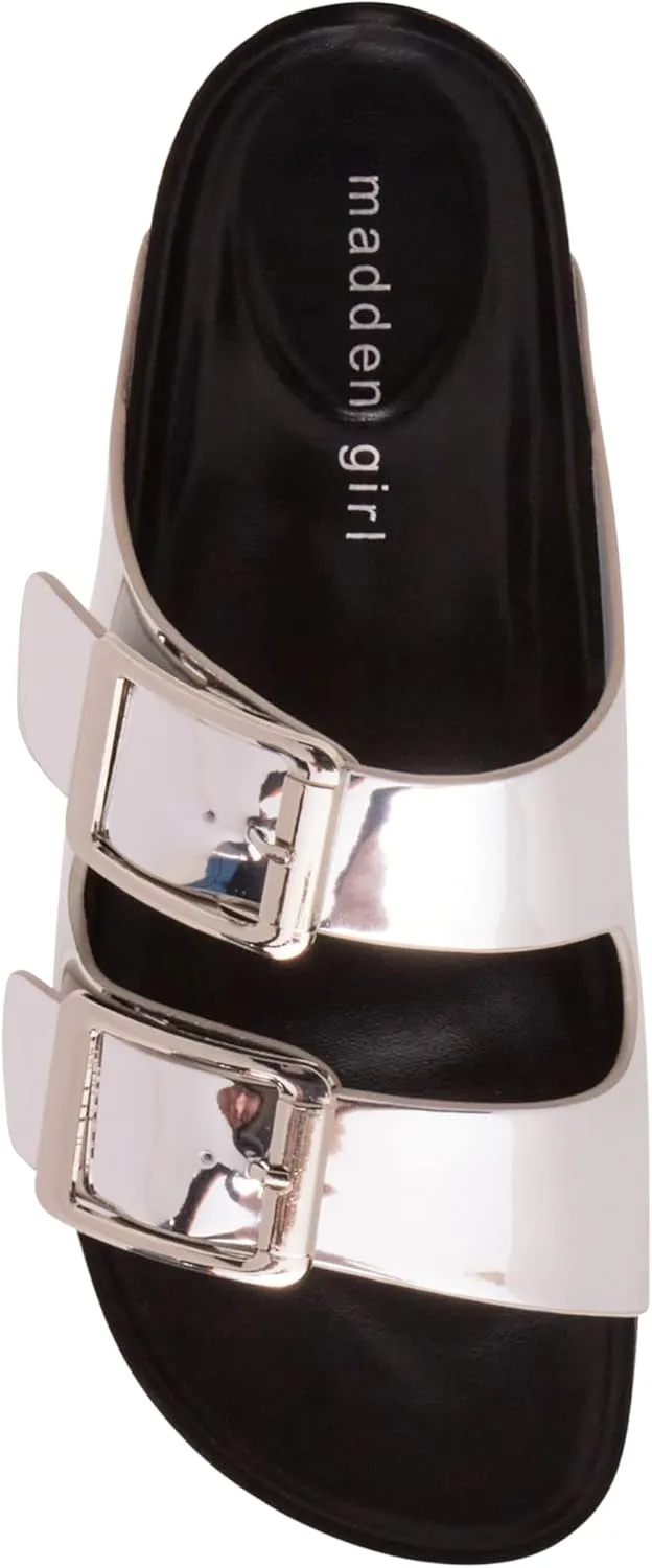Madden Girl Women's Bodiee Slide Sandal