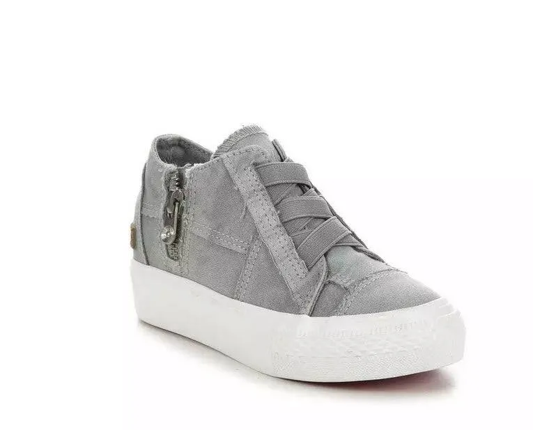 Mamba Kids Grey Wedge Sneakers