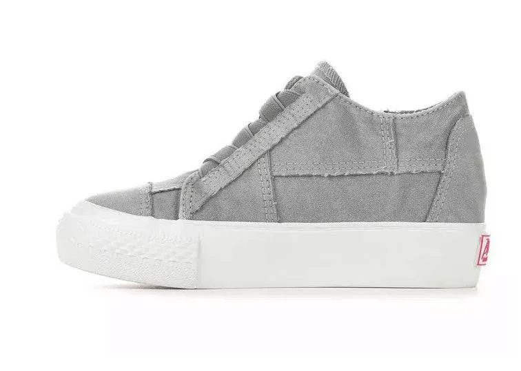 Mamba Kids Grey Wedge Sneakers