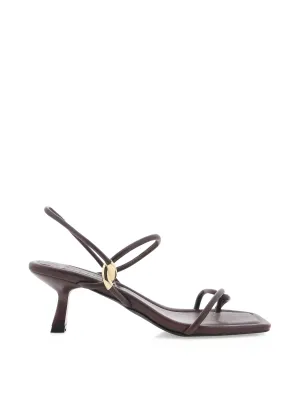 MARLOWE HEELS - CHOCOLATE