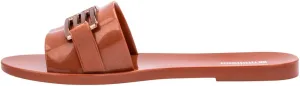 Melissa Babe M Chic Slide Sandals for Women – Stylish and Lightweight Slip-On with Comfortable Footbed, Durable MelFlex PVC, and Signature bubblegum Scent