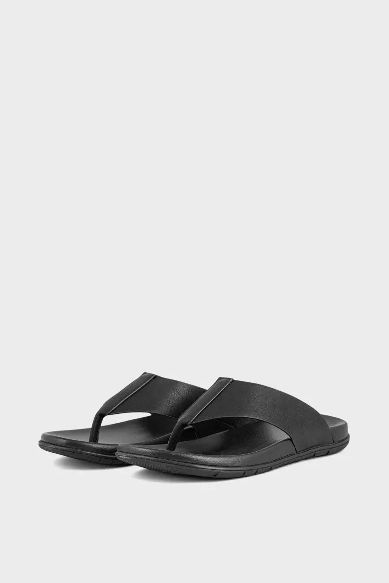 Men Casual Thong MO3011-Black