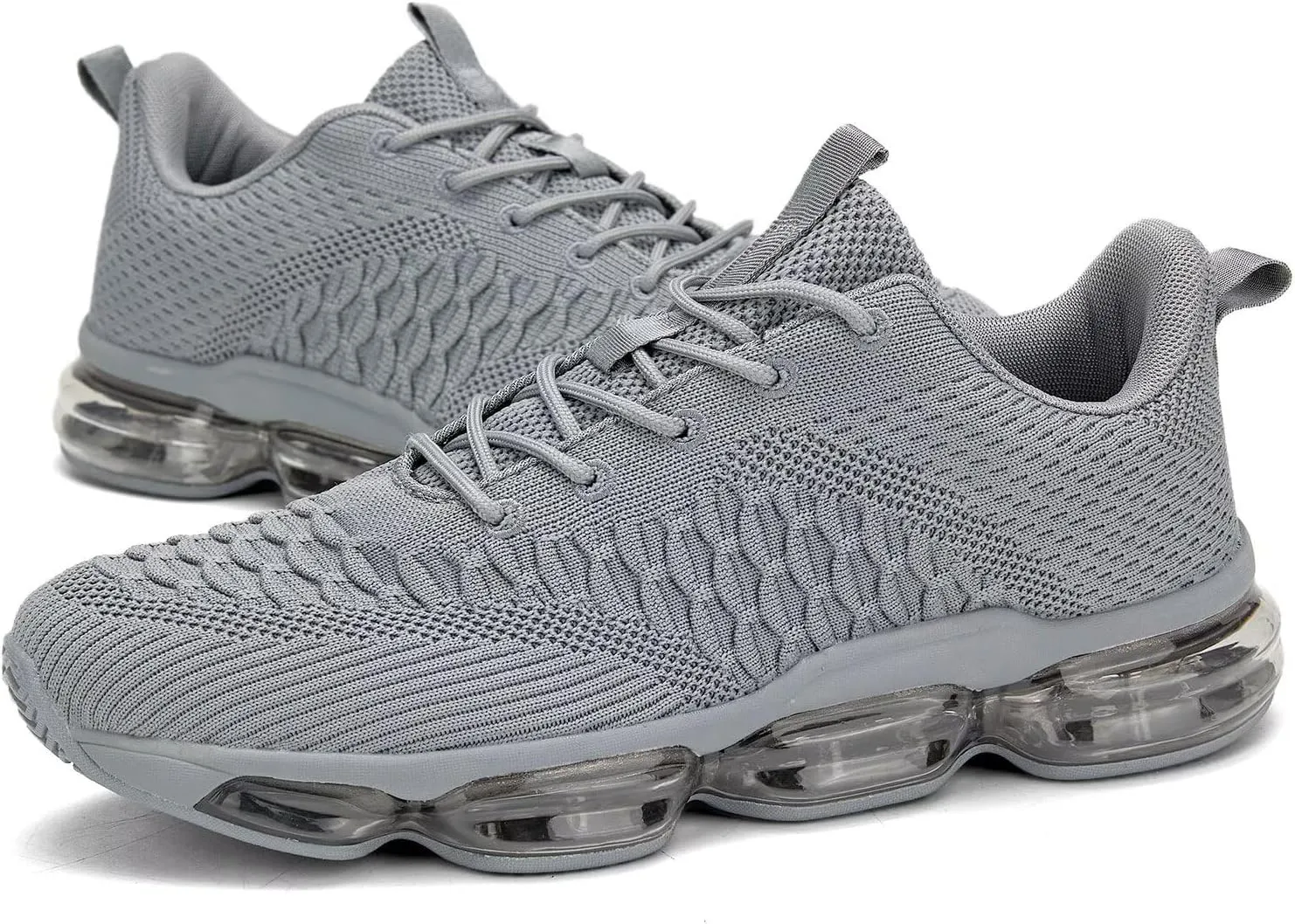 Men's Air Cushion Running Shoes Breathable Tennis Fashion Sneakers Non Slip Workout Casual Sport Shoes Gym Training Comfortable Walking Shoes