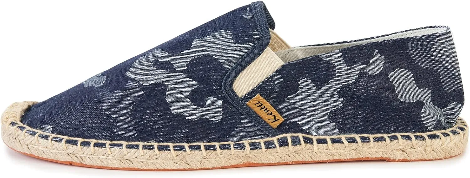 Men's Classic Comfort Covered Striped Espadrilles