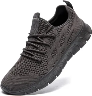Men's Non-Slip Lightweight Running Shoes Comfortable Walking Shoe Mens Fashion Workout Gym Sneakers for Casual