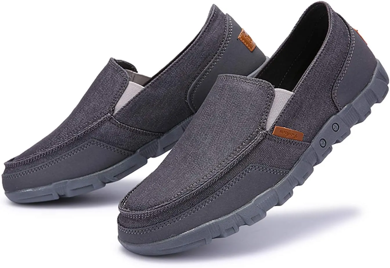 Men’s Slip On Loafers Flats Casual Espadrilles Canvas Shoes Driving Shoes