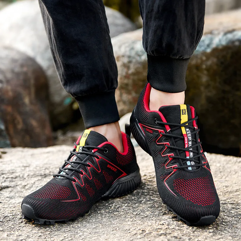 Men's Waterproof Non-Slip Comfortable Hiking Shoes 8.5