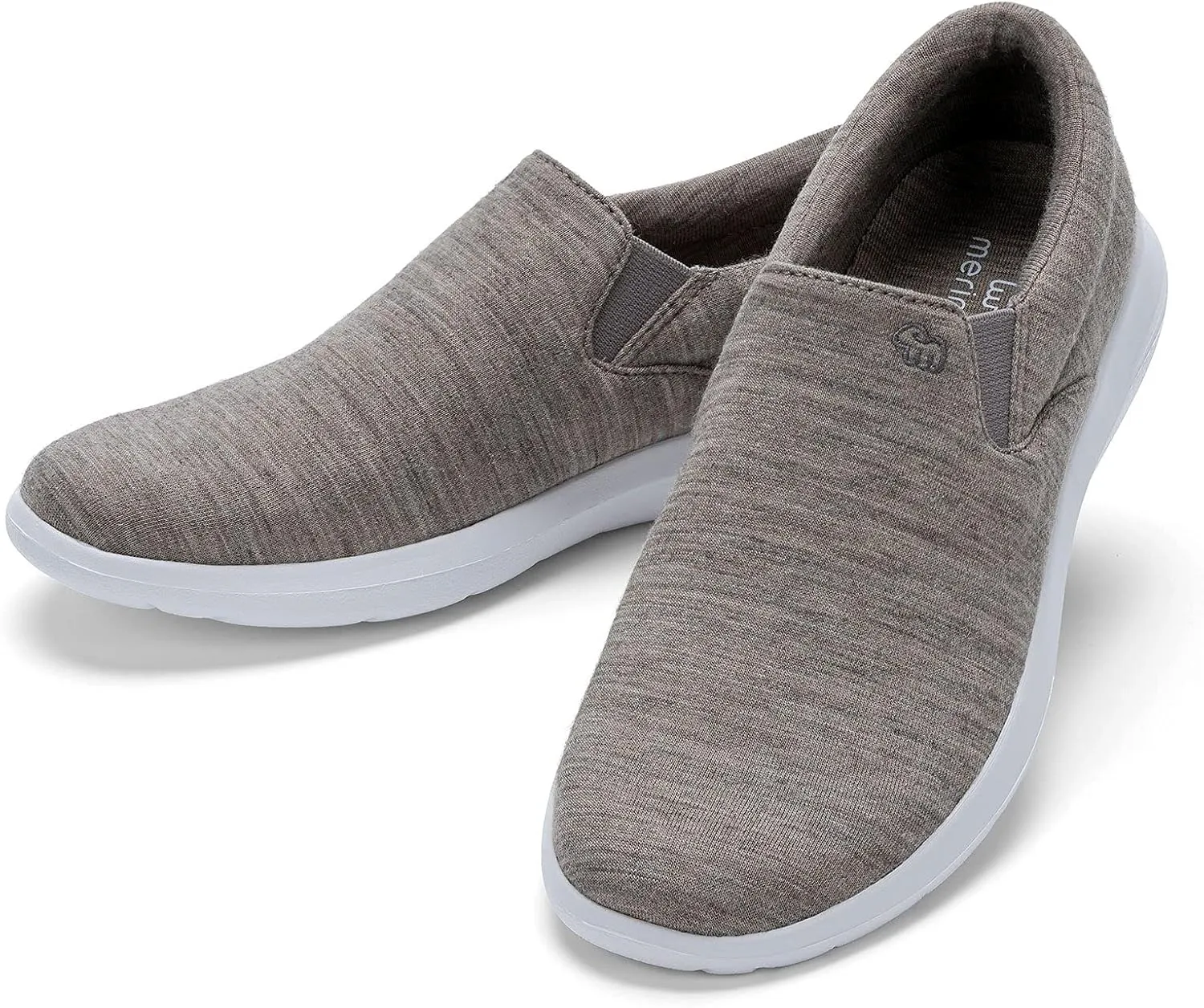 Merinos Women's Slip On Fashion Sneakers, Slide on Casual Shoe, Made with Australian Wool, Lightweight & Durable Tennis Shoes