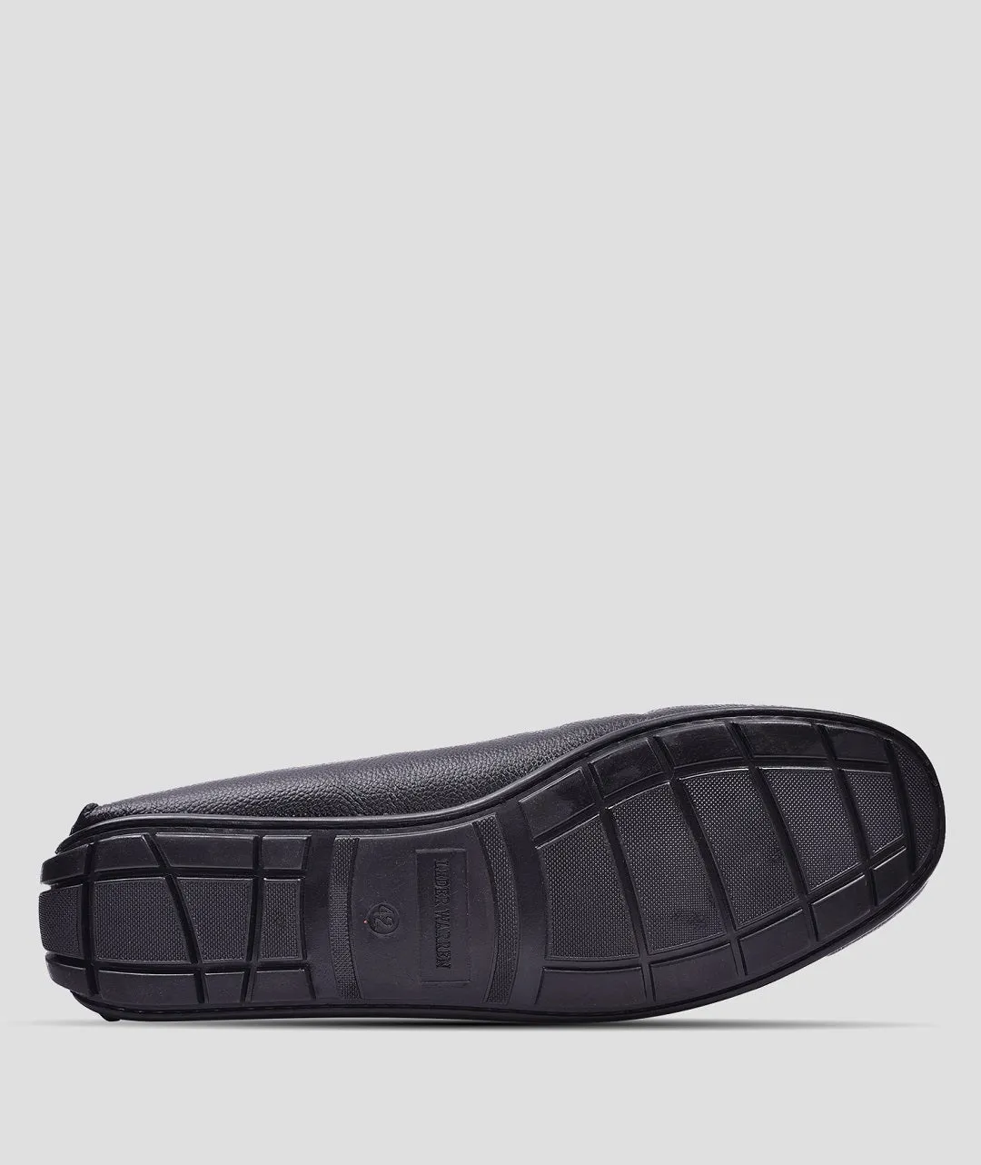 MILLED LEATHER SIDE BUCKLE LOAFER SHOES