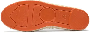 Mintzice Women's Solid Comfortable Slip on Canvas Espadrilles Flat Beige 7.5 US