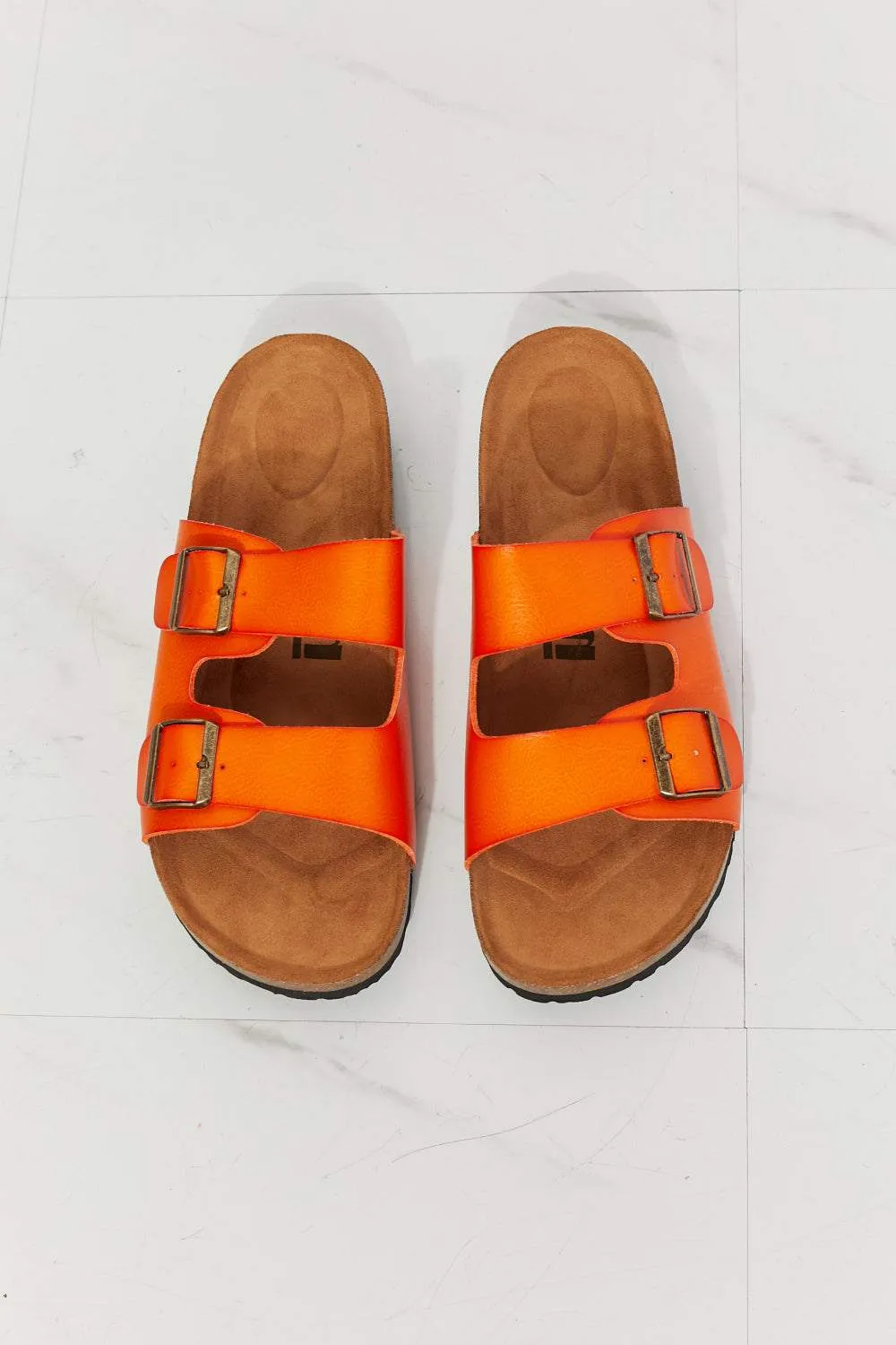 MMShoes Double Banded Slide Sandals