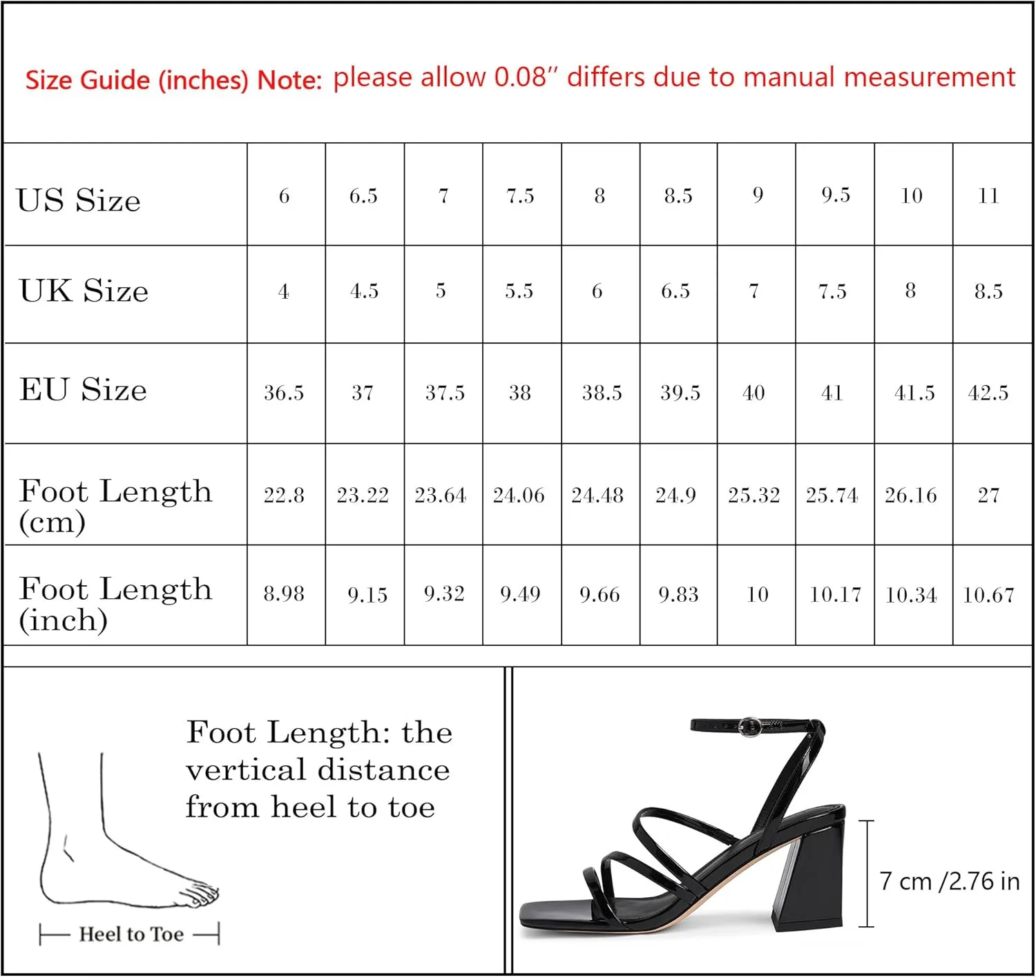 Modatope Women Heeled Sandals Strappy Heels Square Open Toe Chunky Block Heels Ankle Strap Sandals for Women Comfortable Heels