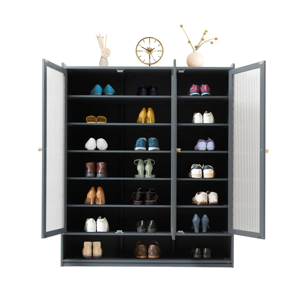 Multilayer Shoe Cabinet Freestanding Shoe Rack Shoe Organization Durable Home Furniture Shoe Storage Case NEW