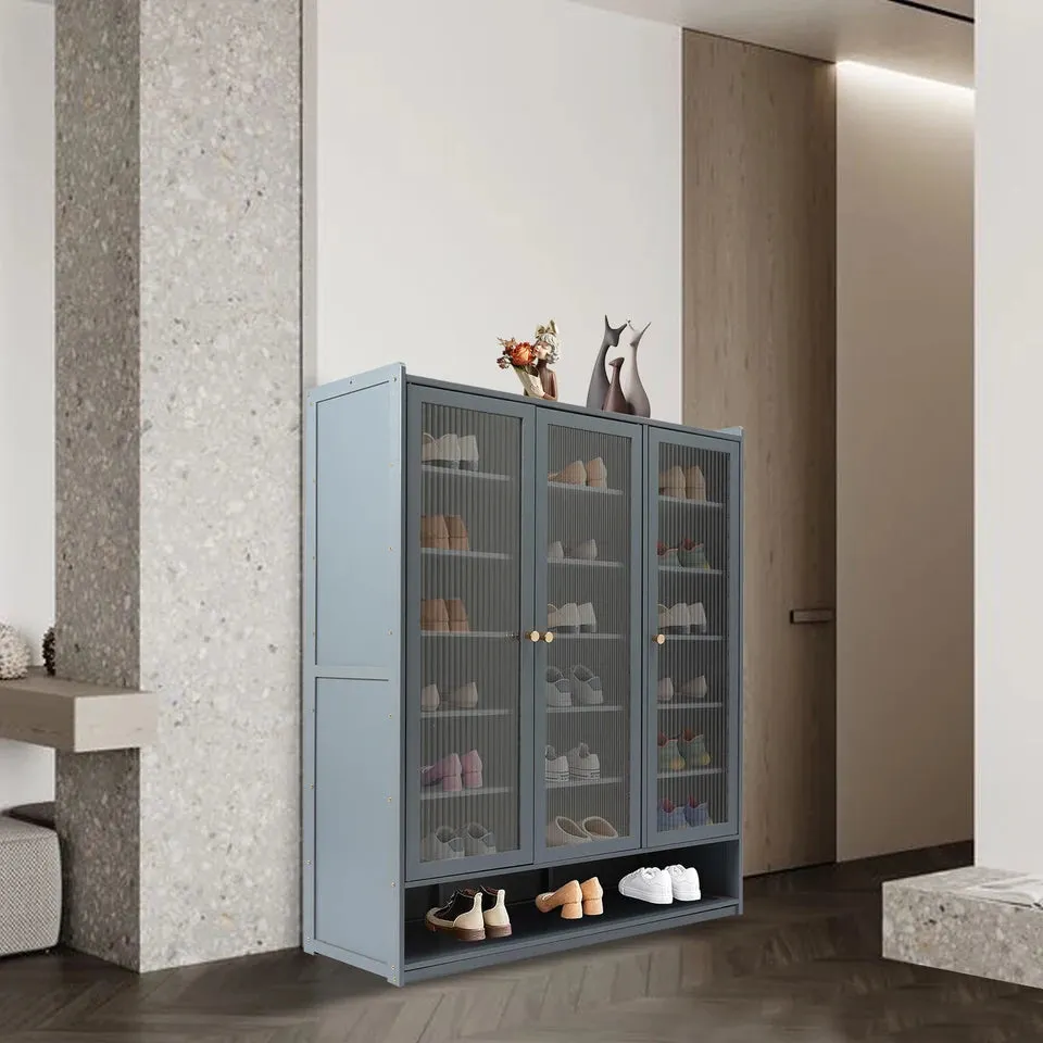 Multilayer Shoe Cabinet Freestanding Shoe Rack Shoe Organization Durable Home Furniture Shoe Storage Case NEW