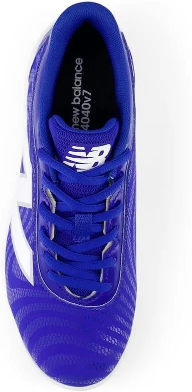 New Balance Unisex-Child 4040 V7 Rubber-Molded Baseball Shoe