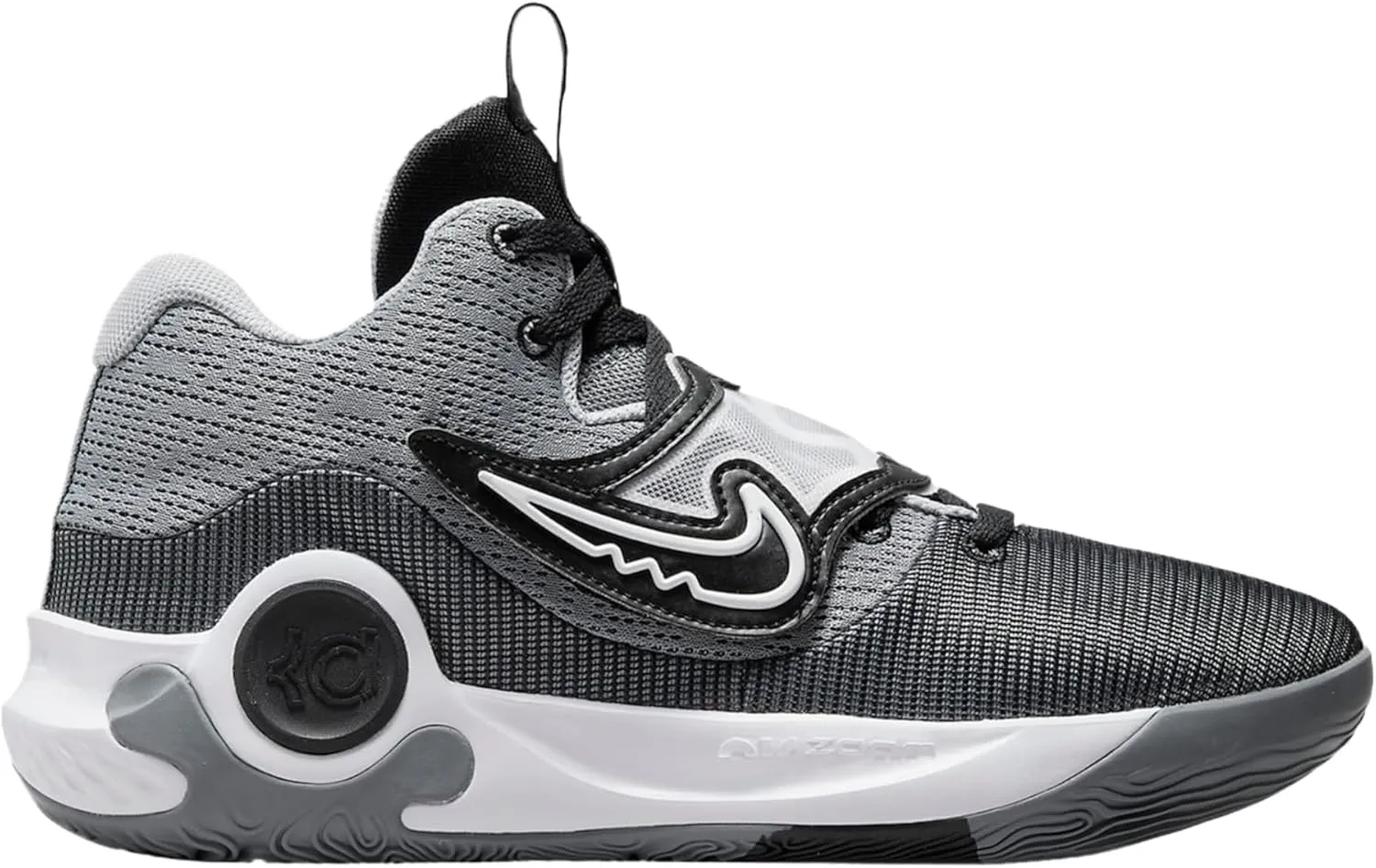 NIKE KD Trey 5 X Basketball Shoes Adult DD9538-008 (Wolf Grey/White-CO), Size 8.5