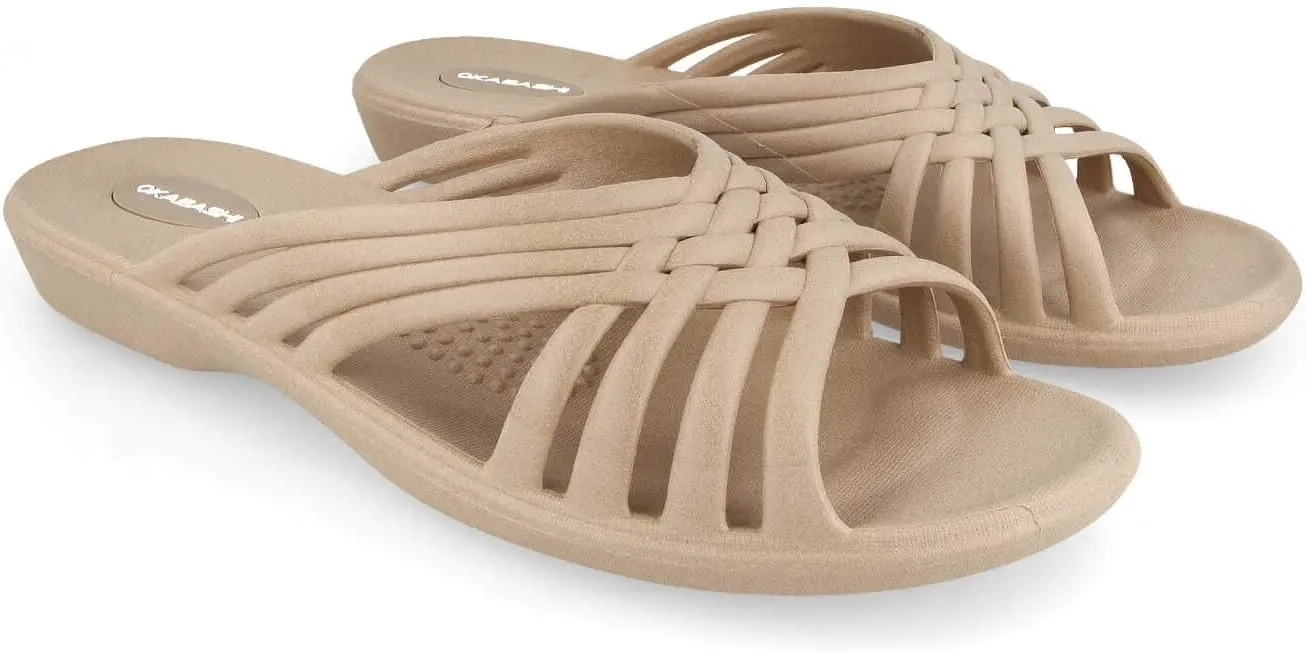 OKABASHI Women's Venice Slide Sandals