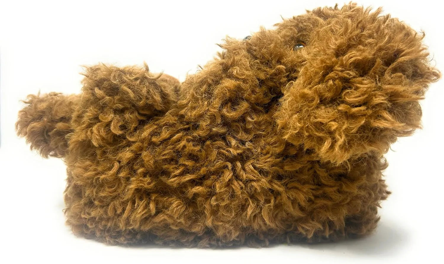 ooohyeah Kids Fuzzy Funny Animal Slippers, Cute Non-Slip Winter Warm House Shoes for Boys & Girls, Shoe Size 1-4