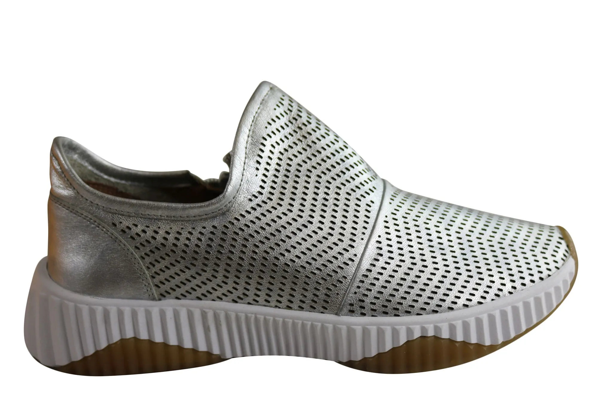 Orcade Imelda Womens Comfortable Leather Casual Shoes Made In Brazil