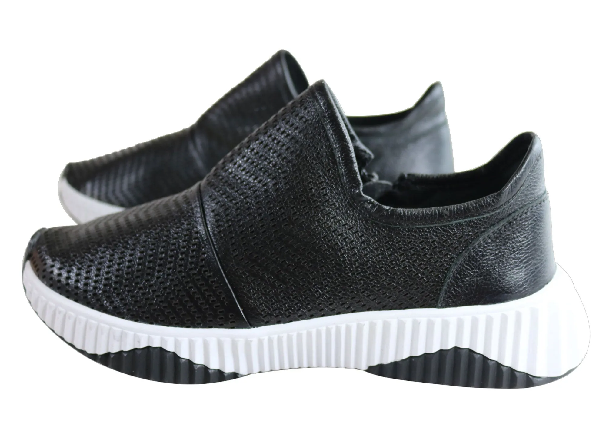 Orcade Imelda Womens Comfortable Leather Casual Shoes Made In Brazil