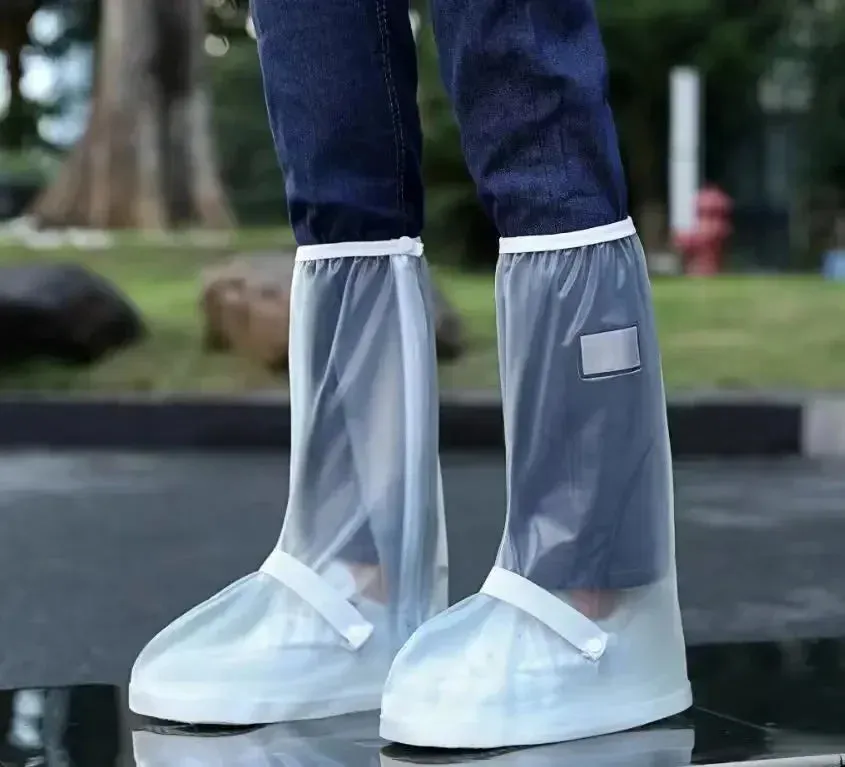 Outdoor Waterproof Shoe Covers – Durable Plastic Protection