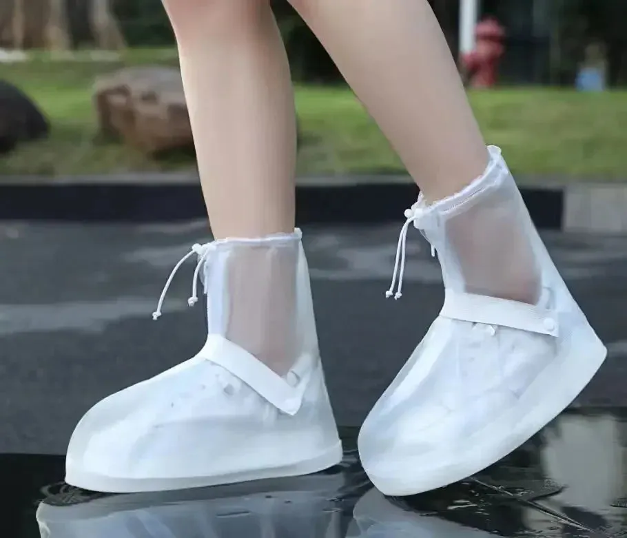 Outdoor Waterproof Shoe Covers – Durable Plastic Protection