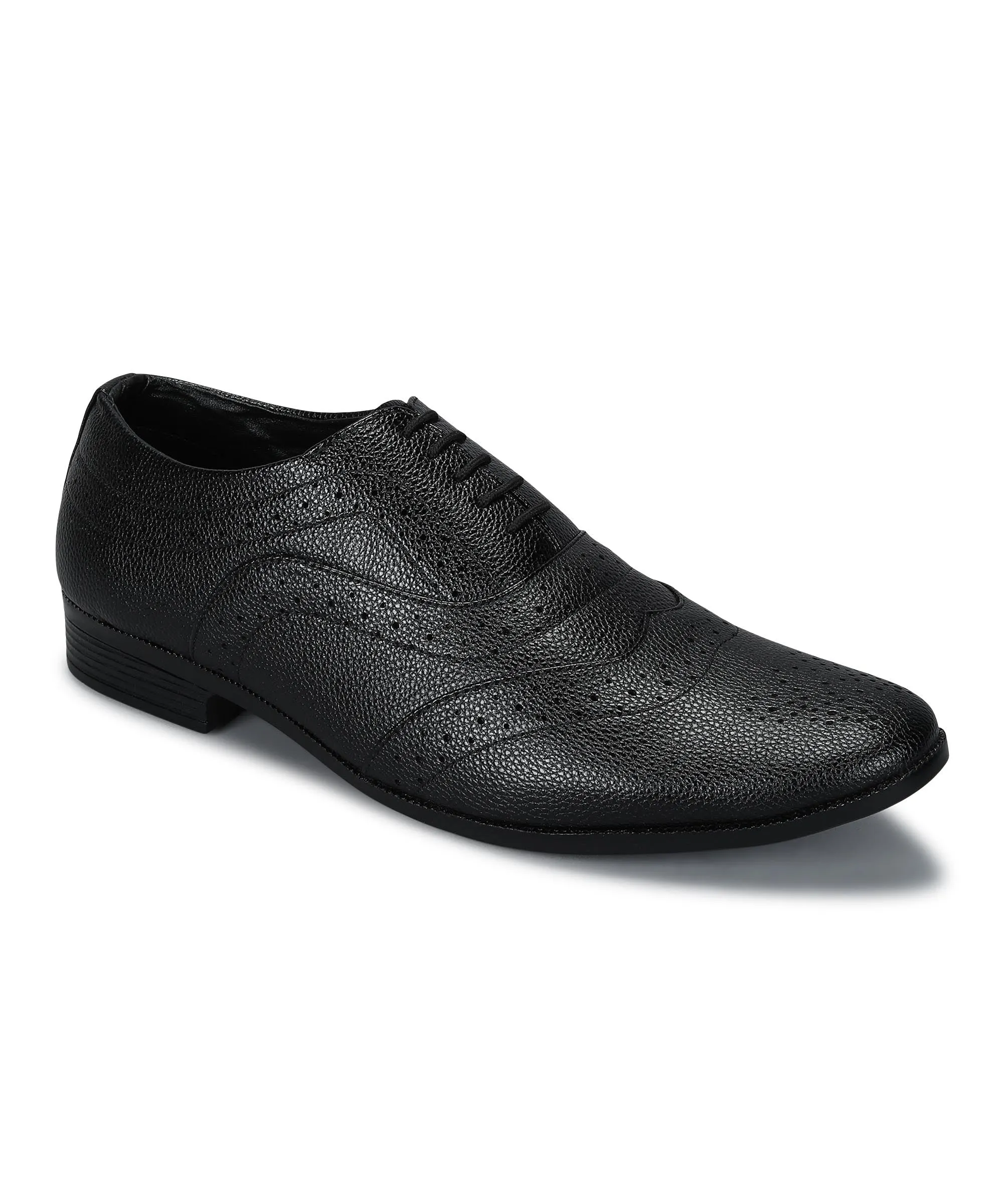 Paragon Men's Black Formal Shoes| Trendy, Durable & Sturdy for Outdoor Wear