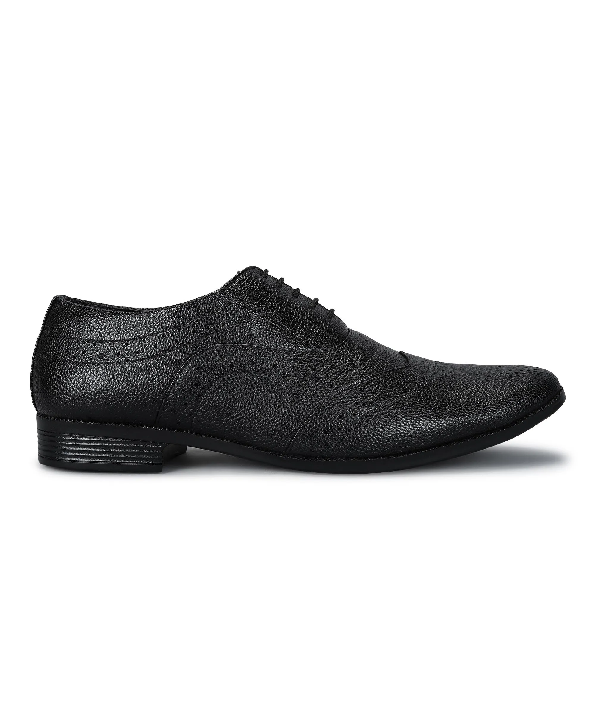 Paragon Men's Black Formal Shoes| Trendy, Durable & Sturdy for Outdoor Wear