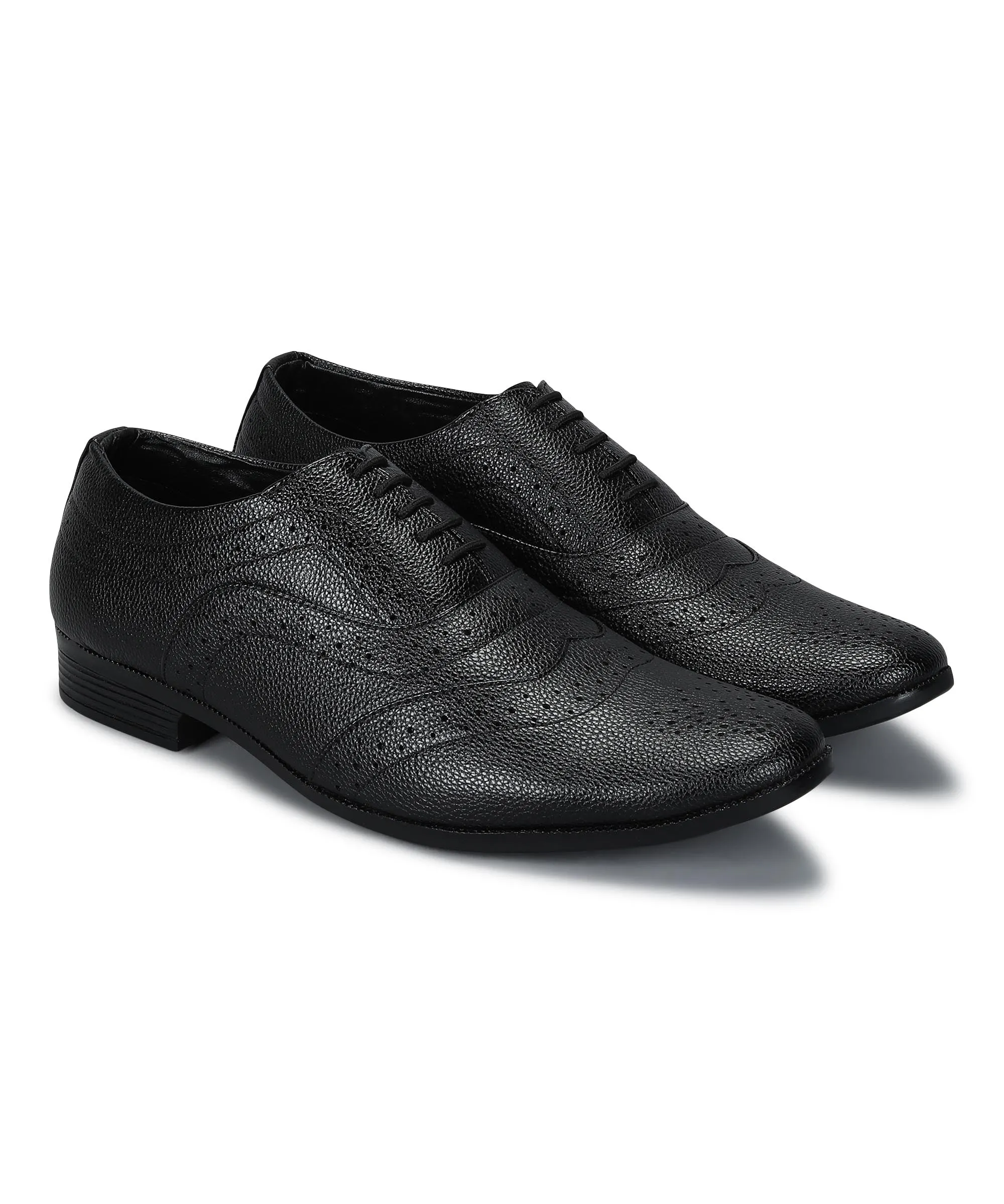 Paragon Men's Black Formal Shoes| Trendy, Durable & Sturdy for Outdoor Wear