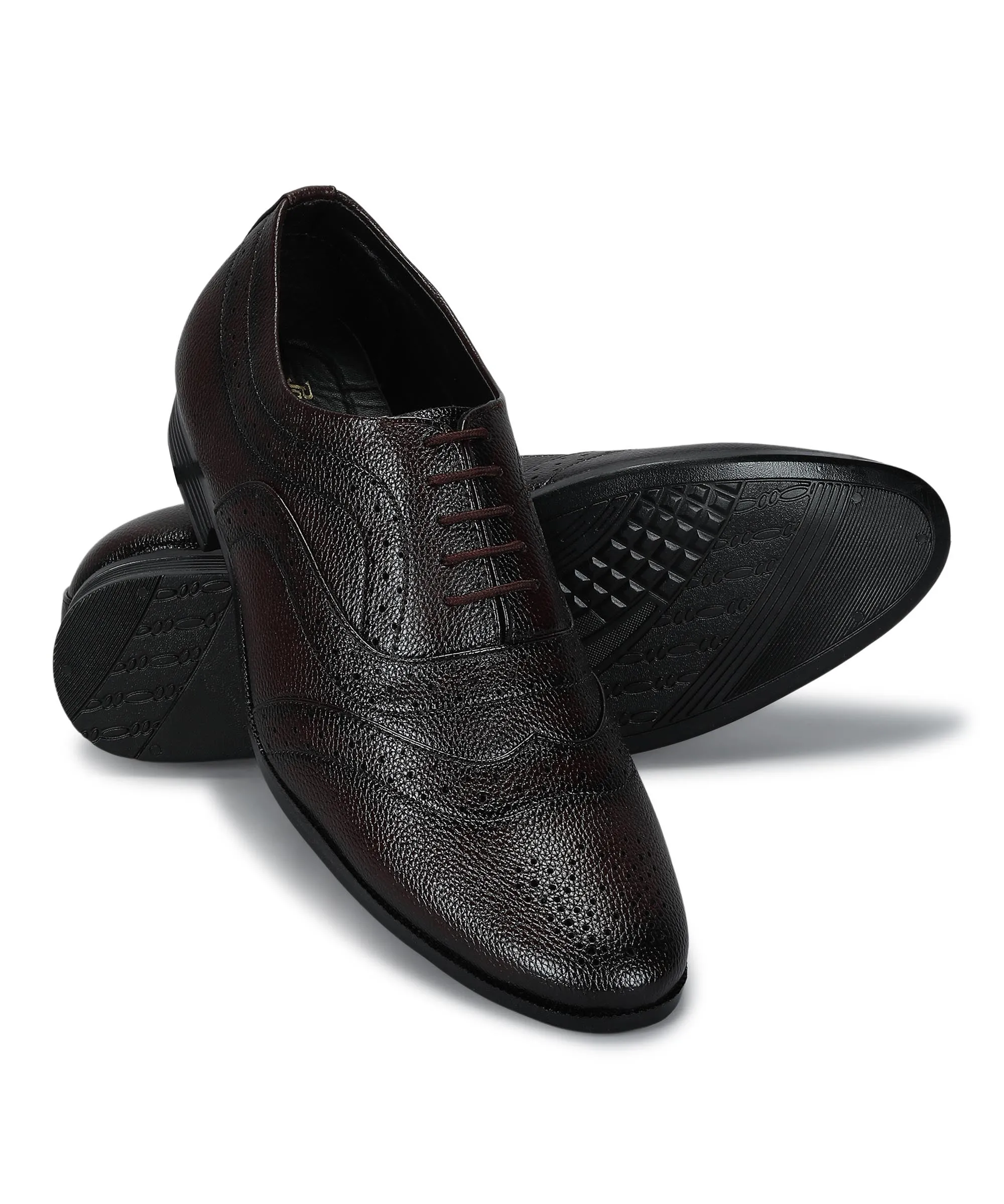 Paragon Men's Brown Formal Shoes| Trendy, Durable & Sturdy for Outdoor Wear