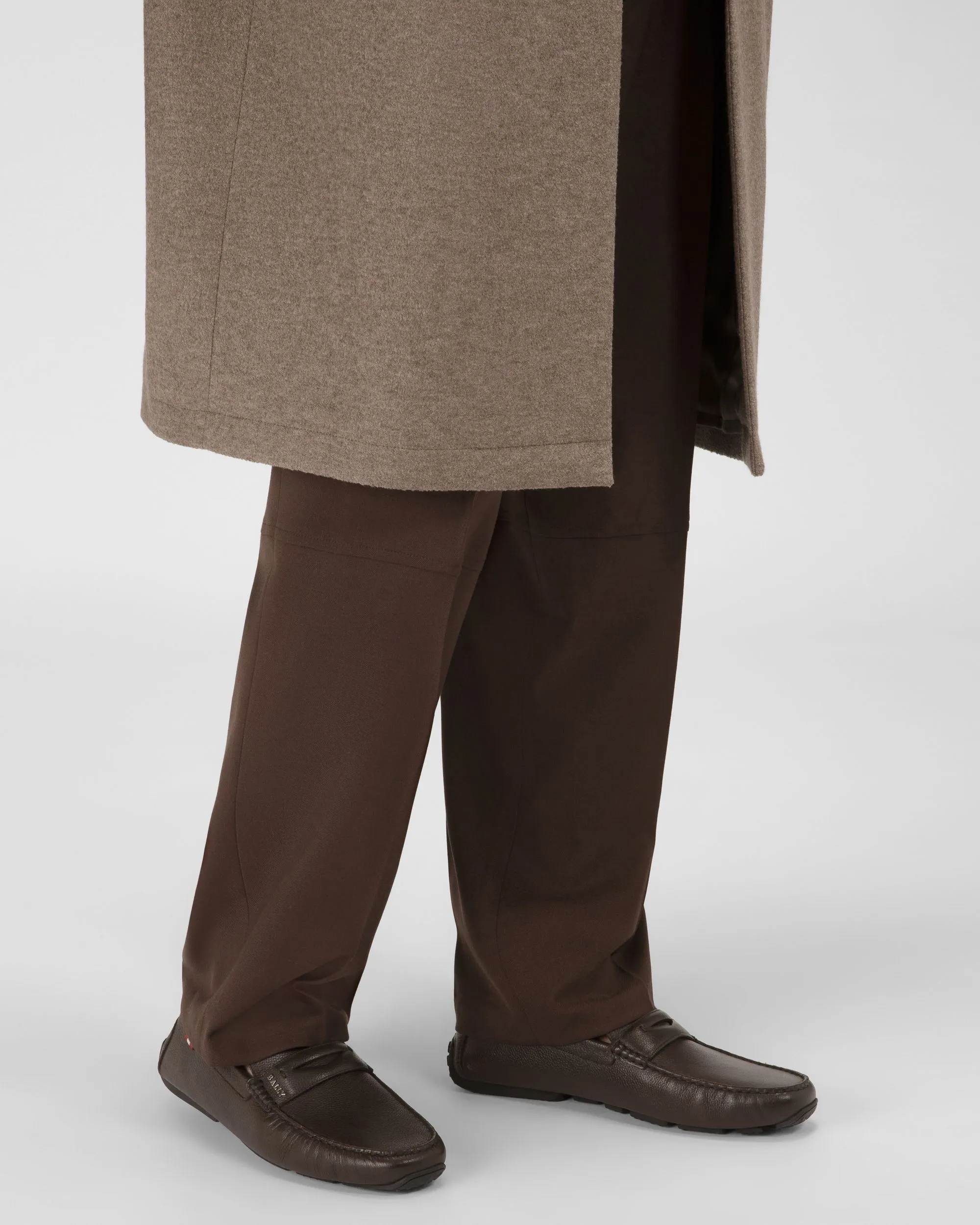 Pavel Leather Drivers In Brown
