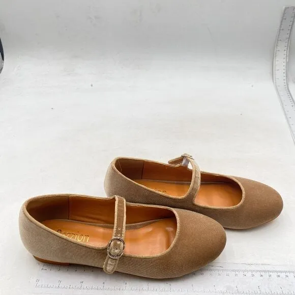 Pazzion Women's Cute Closed Round Toe Mary Janes Comfortable Strap Buckled Grey