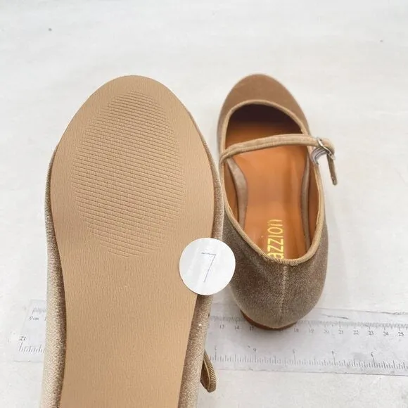 Pazzion Women's Cute Closed Round Toe Mary Janes Comfortable Strap Buckled Grey