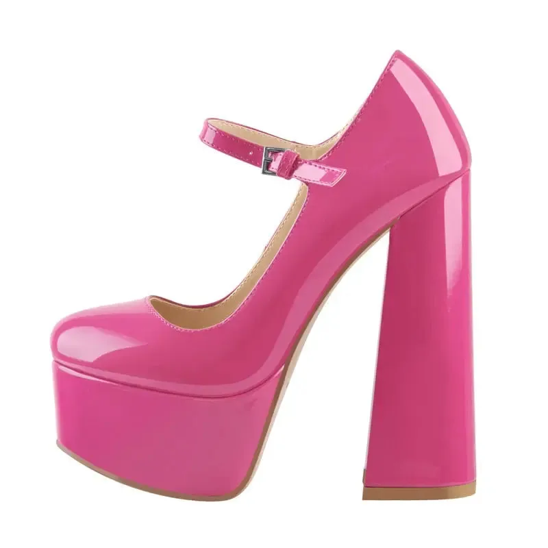 Platform Ankle Strap Heels