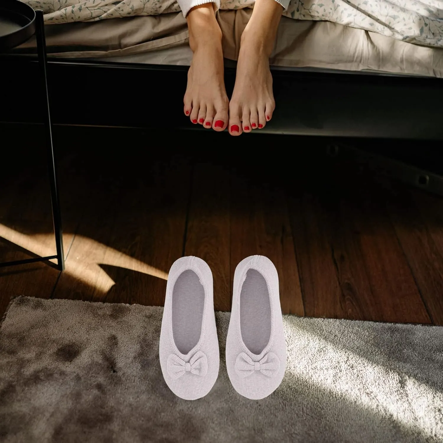 Pregnant Cotton Slippers Bedroom Slippers Pregnant Women Shoe Slippers for Home Travel