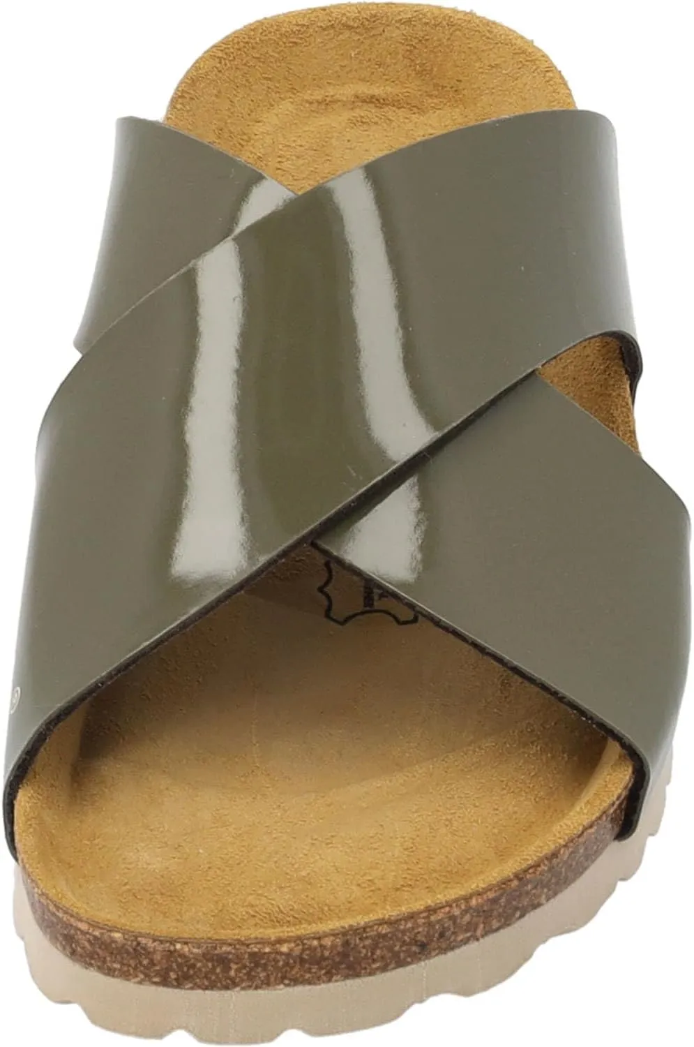 Rianel Women's Mules - Comfortable Sandals with Crossed Straps - Slippers - Fashionable Summer Shoes