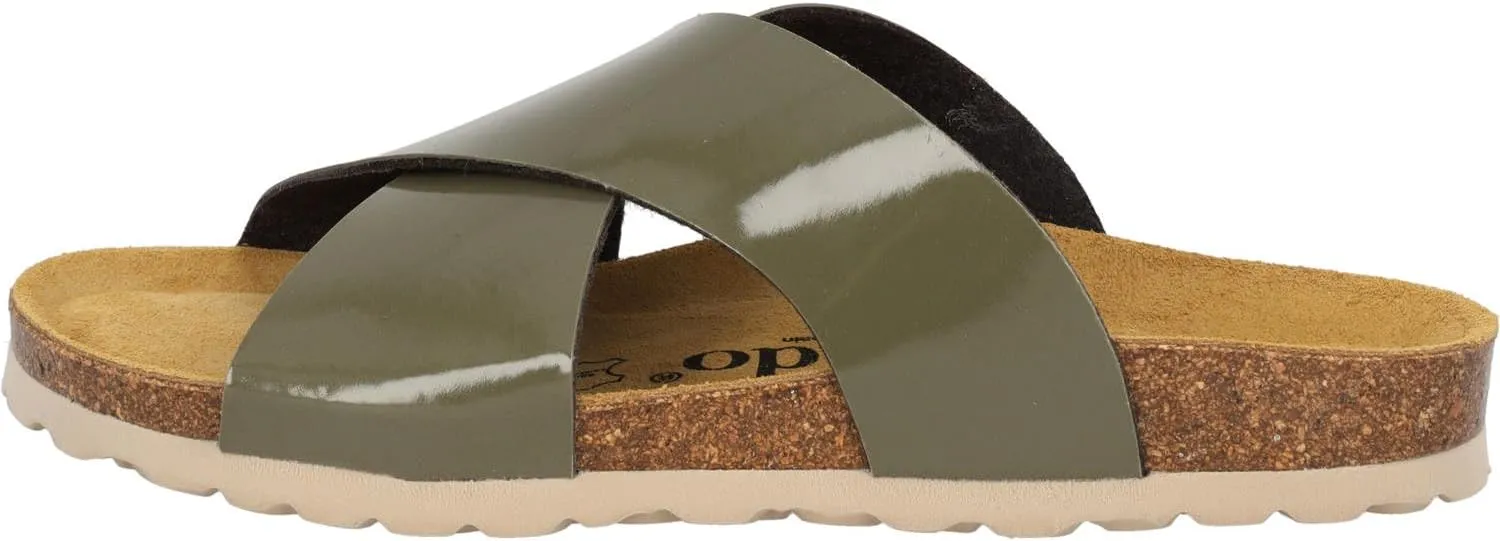 Rianel Women's Mules - Comfortable Sandals with Crossed Straps - Slippers - Fashionable Summer Shoes