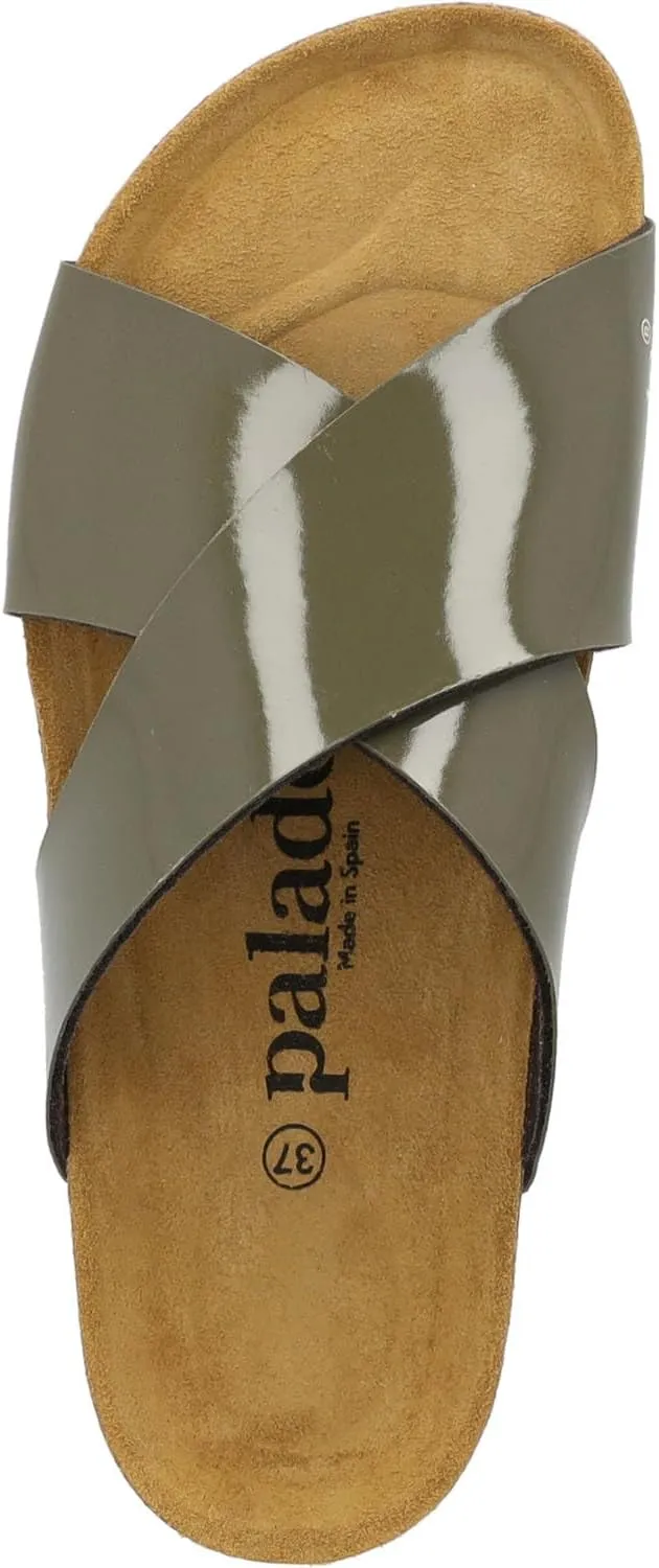 Rianel Women's Mules - Comfortable Sandals with Crossed Straps - Slippers - Fashionable Summer Shoes