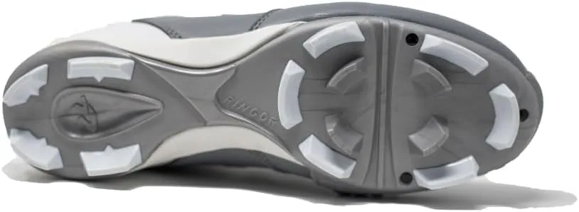 Ringor Flite Softball Cleats for Women - Lightweight and Durable Women's Molded Softball Shoes - Sizes 5.5-13