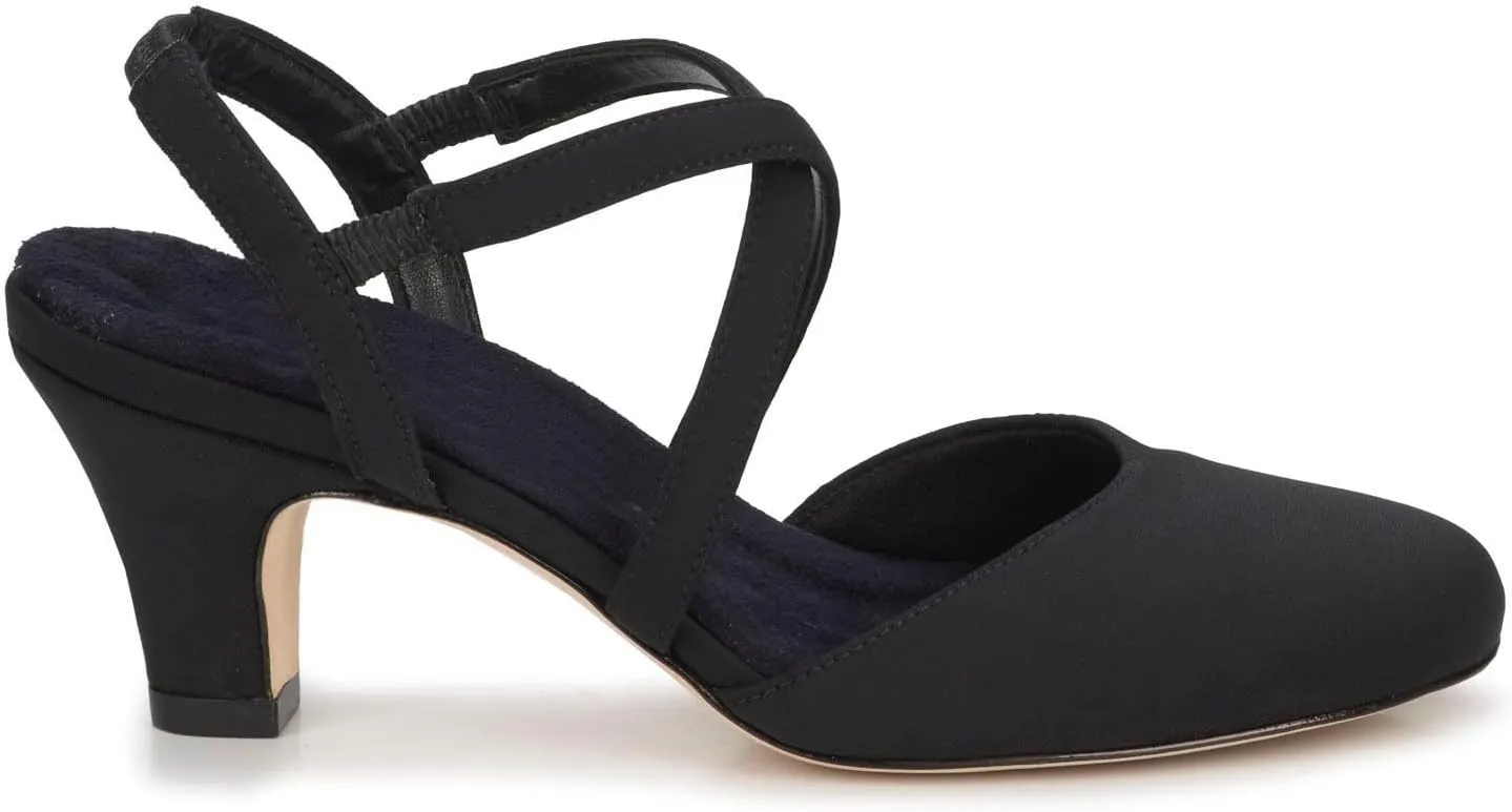 Ros Hommerson Women's Caliente Comfortable Retro-Style Strappy Heel