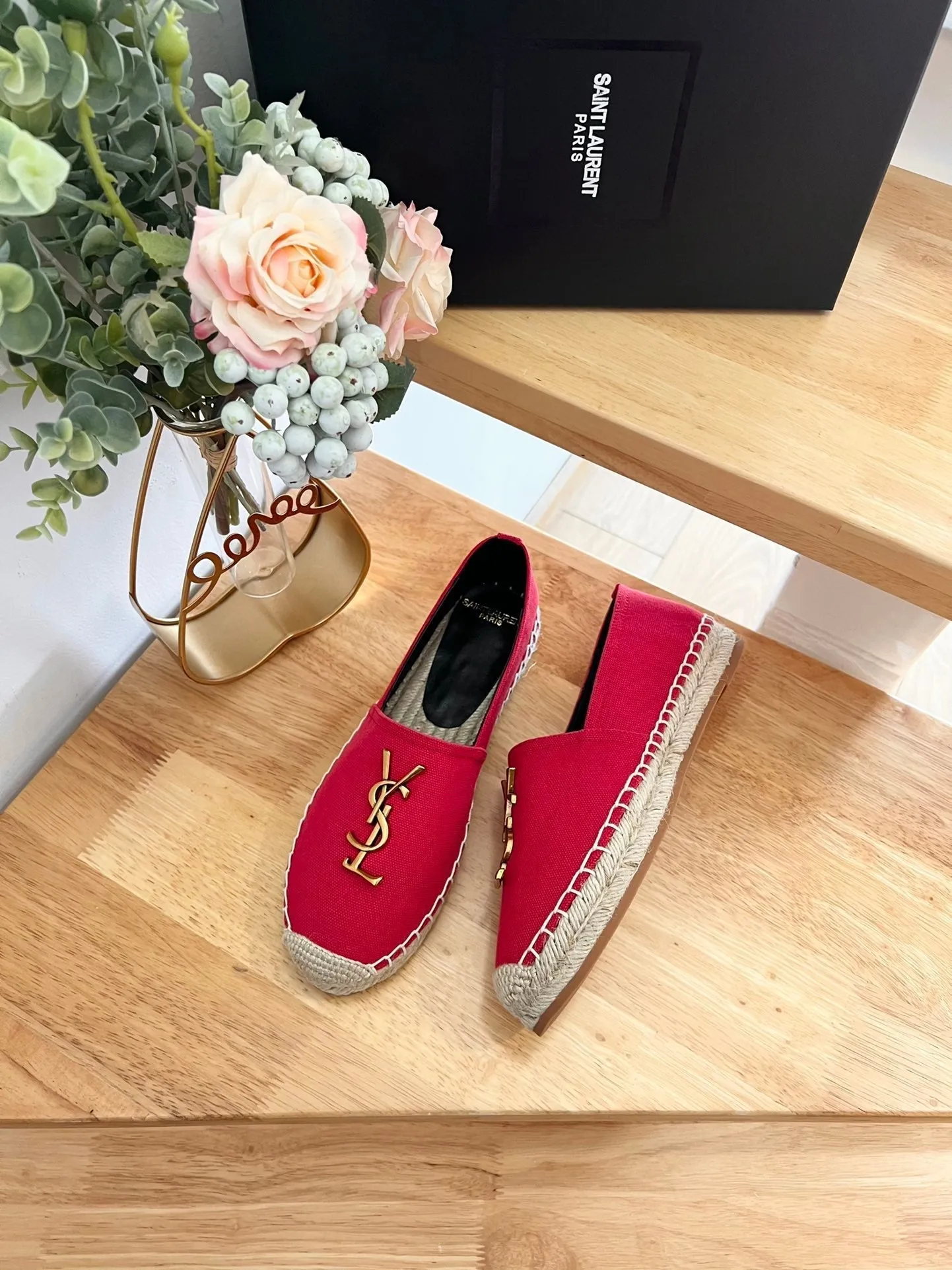 Saint CANVAS SL SLIP Laurent Premium selection ON YVES RED Privacy-focused LOGO