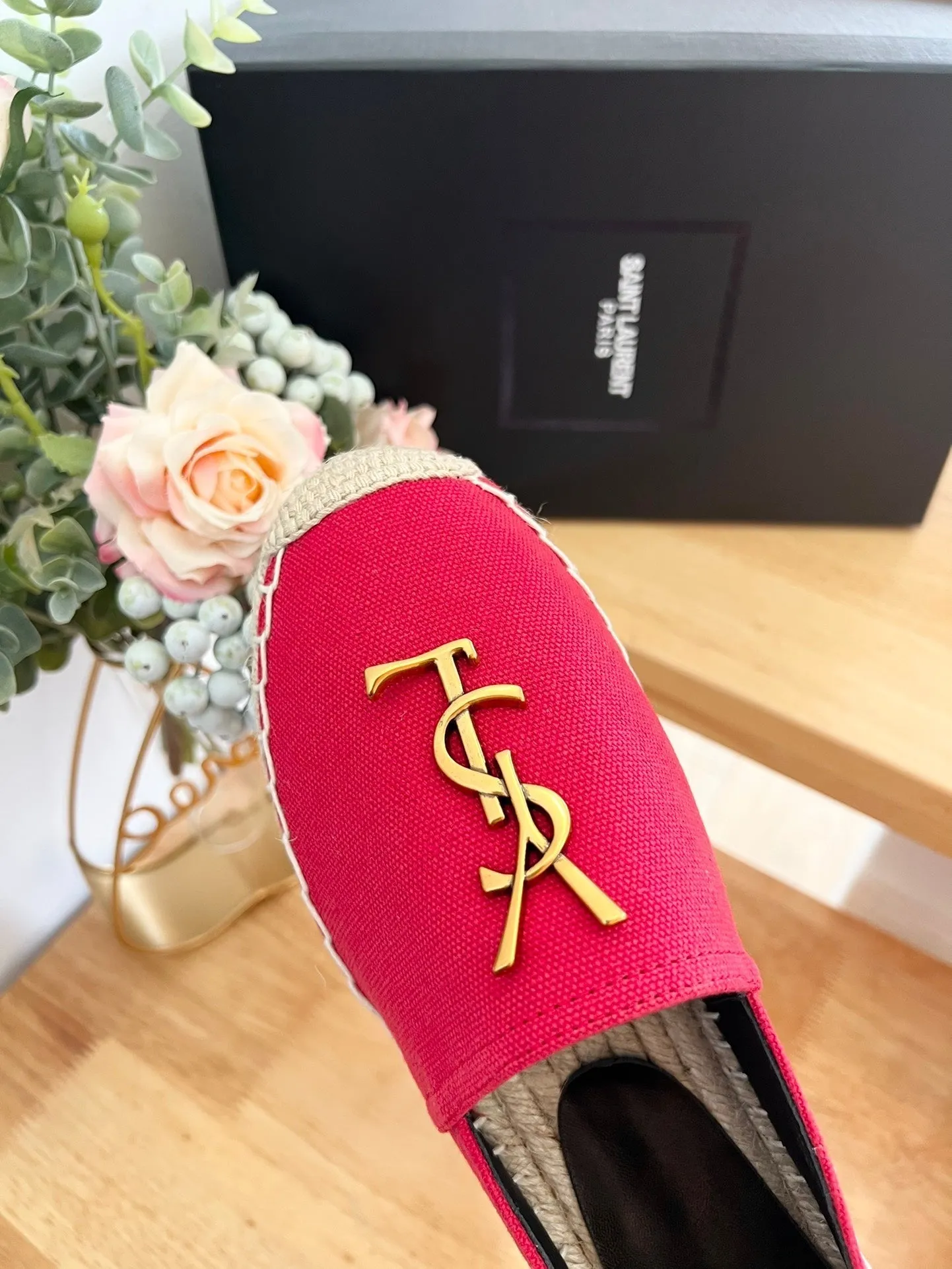 Saint CANVAS SL SLIP Laurent Premium selection ON YVES RED Privacy-focused LOGO
