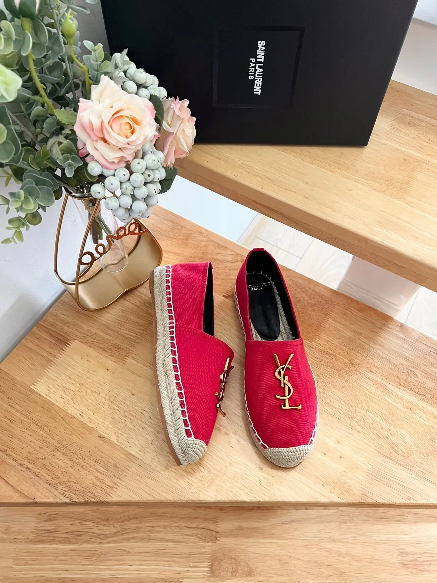 Saint CANVAS SL SLIP Laurent Premium selection ON YVES RED Privacy-focused LOGO