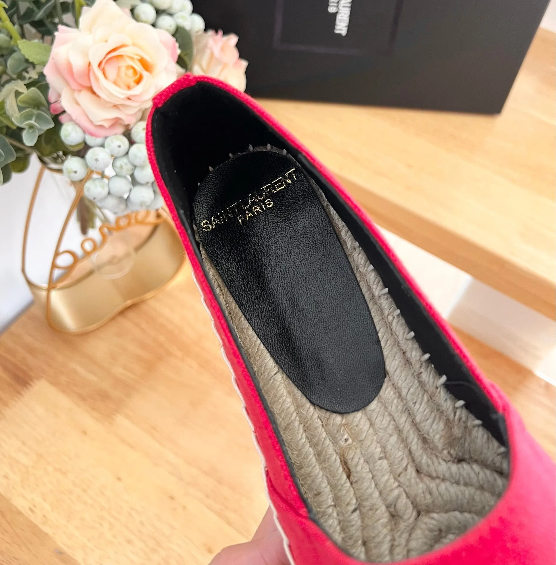 Saint CANVAS SL SLIP Laurent Premium selection ON YVES RED Privacy-focused LOGO