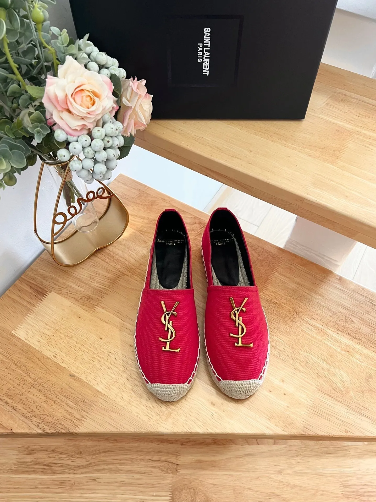 Saint CANVAS SL SLIP Laurent Premium selection ON YVES RED Privacy-focused LOGO