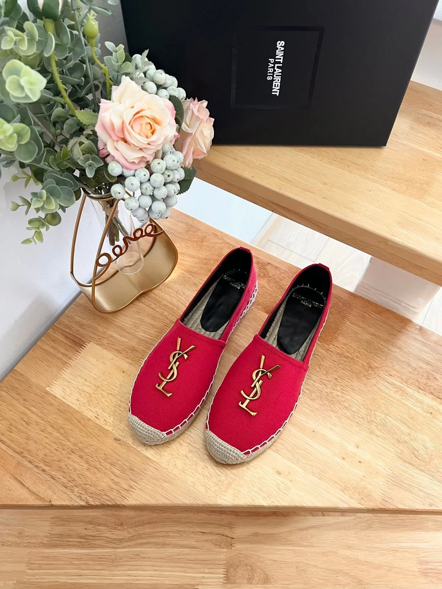 Saint CANVAS SL SLIP Laurent Premium selection ON YVES RED Privacy-focused LOGO