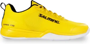 Salming Viper Pro Men's Low Squash Shoes (White/Gold & Yellow/Black Color Availabe) (Non Marking)(Indoor Pickleball, Racquetball, Padel)