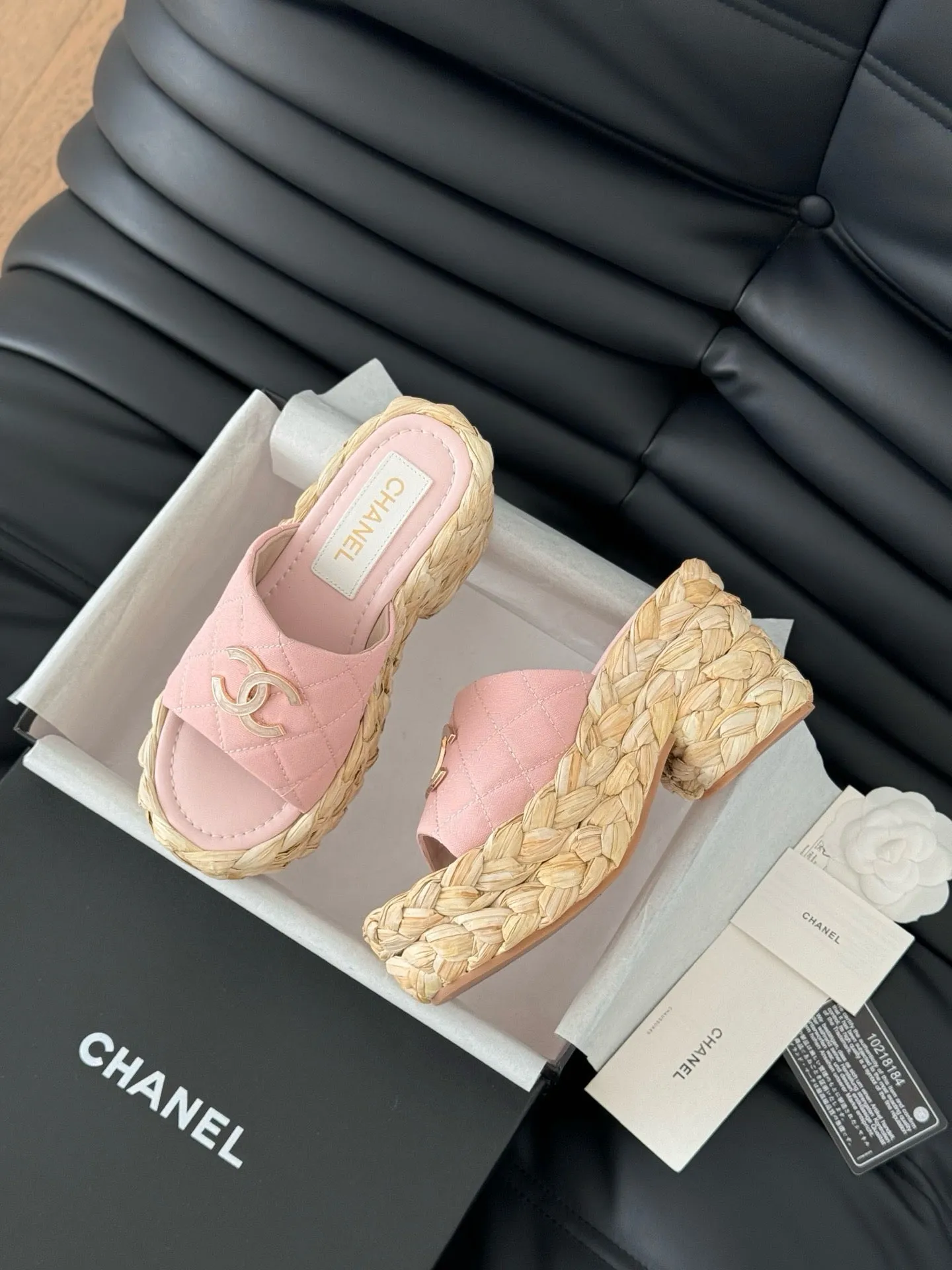 SE1593 Chanel Wedge Sandals / Size5-11