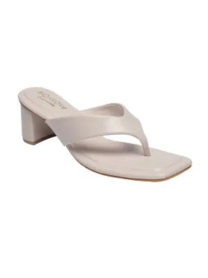 Serena Cream Block Heels