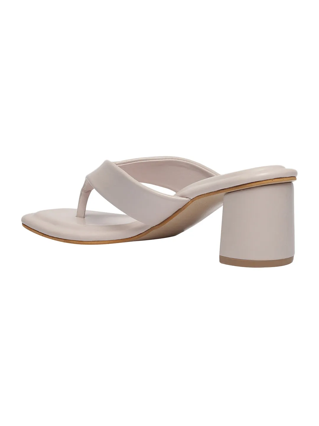 Serena Cream Block Heels
